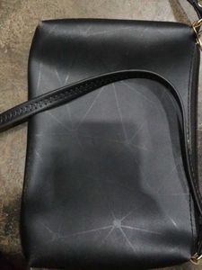 Totally New  Black Geometric Crossbody