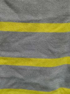 DressBerry Blue &amp; Yellow Striped Cinched Waist Cro