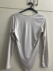 H&amp;M Nude Pink Shimmery Bodysuit