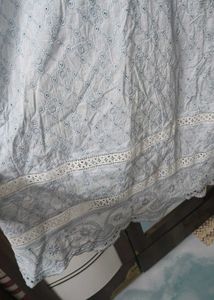 chikankari Plus size kurti