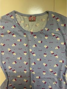 nightwear - blue tshirt (v comfortable) 🌀