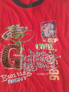 Girls Printed Tshirt