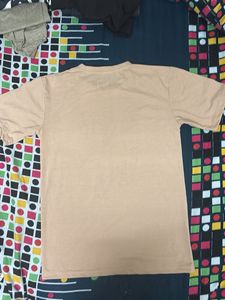 Beige Graphic Tee