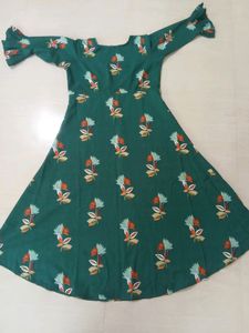 Green Long Forck Size Xxl