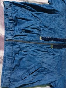 Denim Hoodie Jacket
