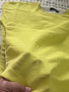 Neon Yellow Blouse