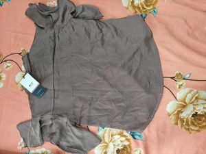 Elegant Ruffle Sleeve Top