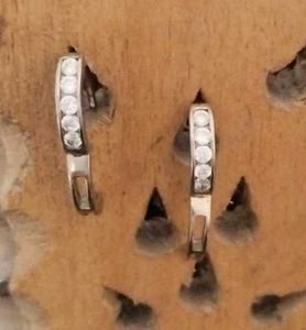 Pearl,Imitation Diamond Studs &amp; Real Silver Baali
