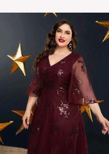 shein Elegant Ethnic Gown