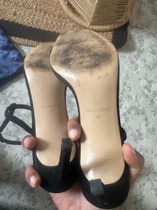 Massimo Dutti Elegant Black Heels US40, UK7