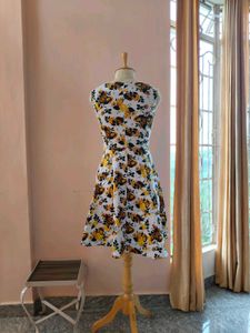 Floral Fit &amp; Flare Dress