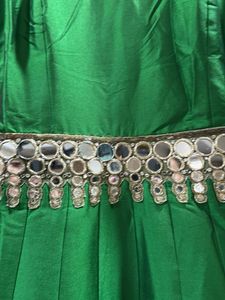 Green Ethnic Gown