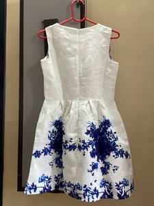 Stunning Royal Printed Dress