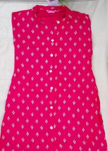 Pink Printed Dress