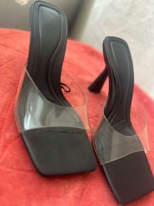 Clear Strap Heels