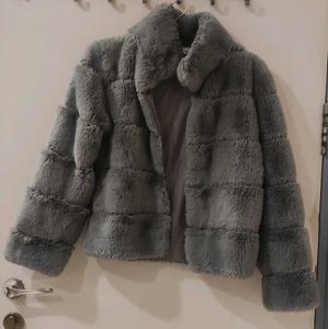 Faux Fur Grey Jacket