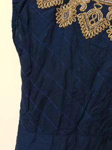 Blue Colour Gown