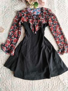 Fit And Flare Mini Dress