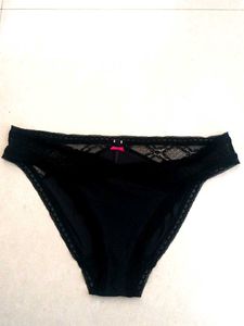 Black Lace Thong Panties Set Combo