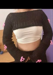 Crochet Mesh Top❤️