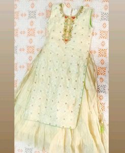 Elegant Embellished Girls Suit