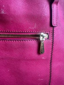 Bright Pink Tote Bag