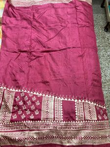 Used Katan Silk Saree for Sale