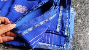 Blue Saree