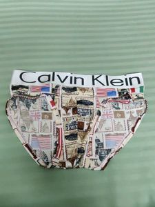 Calvin Klein Stamp Print Briefs