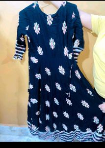 Green Pakistani Suit + Black Anarkali Combo