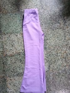 A Sassy Bellbootom Trouser In Color Levender
