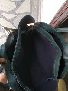 Beautiful Dark Green Handbag