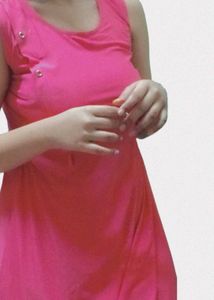 Pink Flare Dress