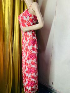 Floral Print Maxi Slip Dress