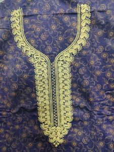 Combo Unstitched Winter Embroidery Suit With Shawl