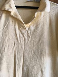 Vintage Yellow Polo Shirt