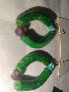 Seven Cherry Handmade Earring