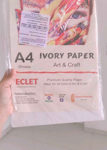 Premium A4 Ivory Paper Sheets
