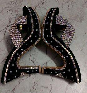 Sparkly Rhinestone Heels