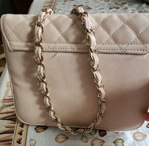 Beige Crossbody Bag very preety