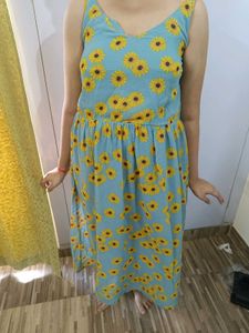 Plus Size Floral Beachwear dress