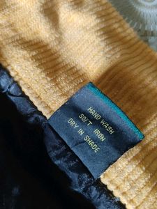 Vintage Yellow Corduroy Jacket, Mini Rodini
