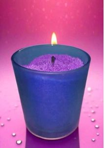 Purple Sand Candle