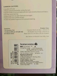 Alisa Lavender Scented Reed Diffuser Set