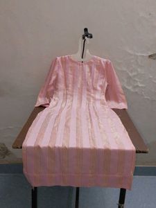 Pink Kurta paint dupatta 🩷