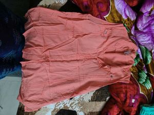 Peach Sleeveless Top