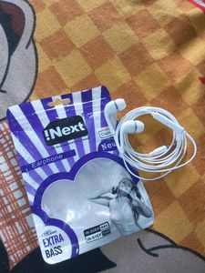 Earphones Premium White iNext
