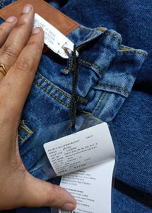 WIDE LEG DENIM JEANS