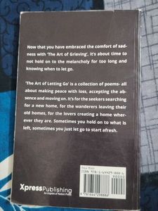 &#34;The Art of Letting Go&#34; Poetry Book