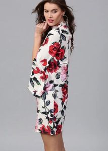 Floral Print Mini Dress